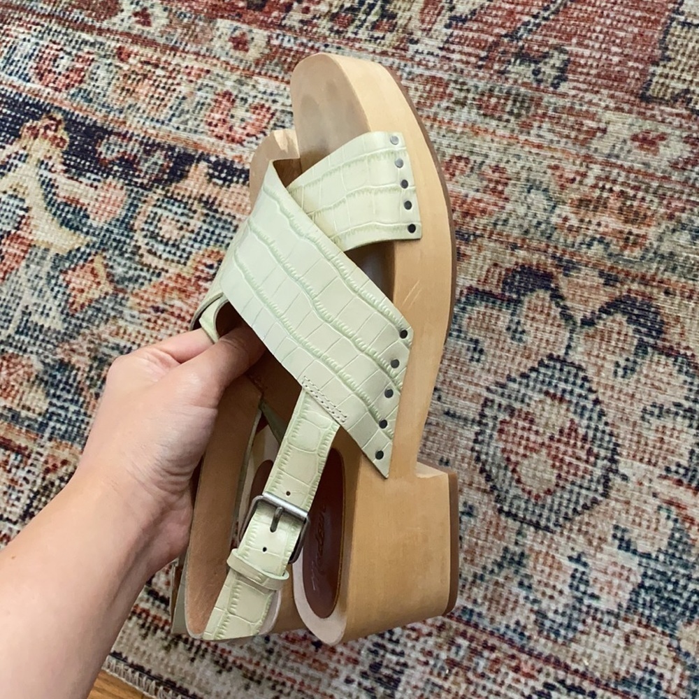 Madewell The Farrah Slingback Clog MC709 - Picture 3 of 6